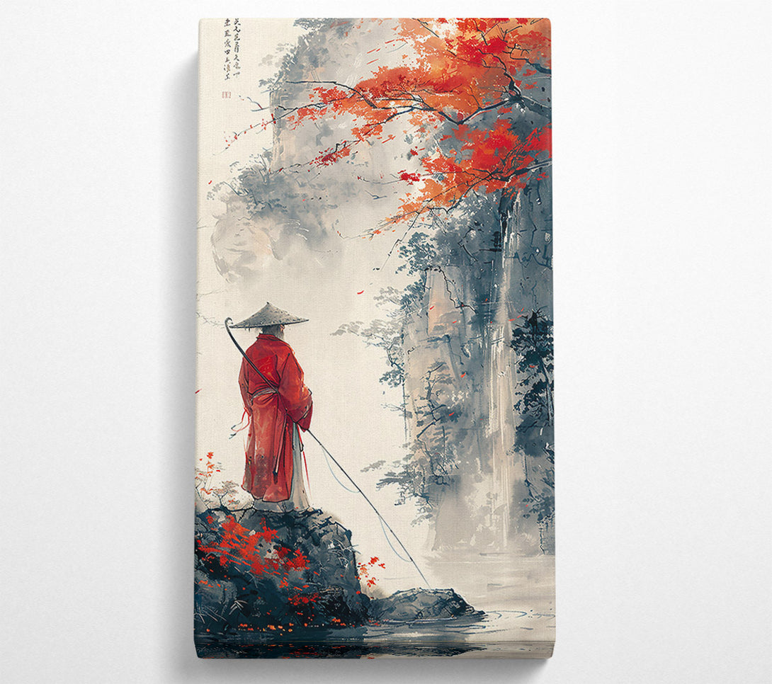  A Canvas Print of Crimson River Dreams Canvas Print