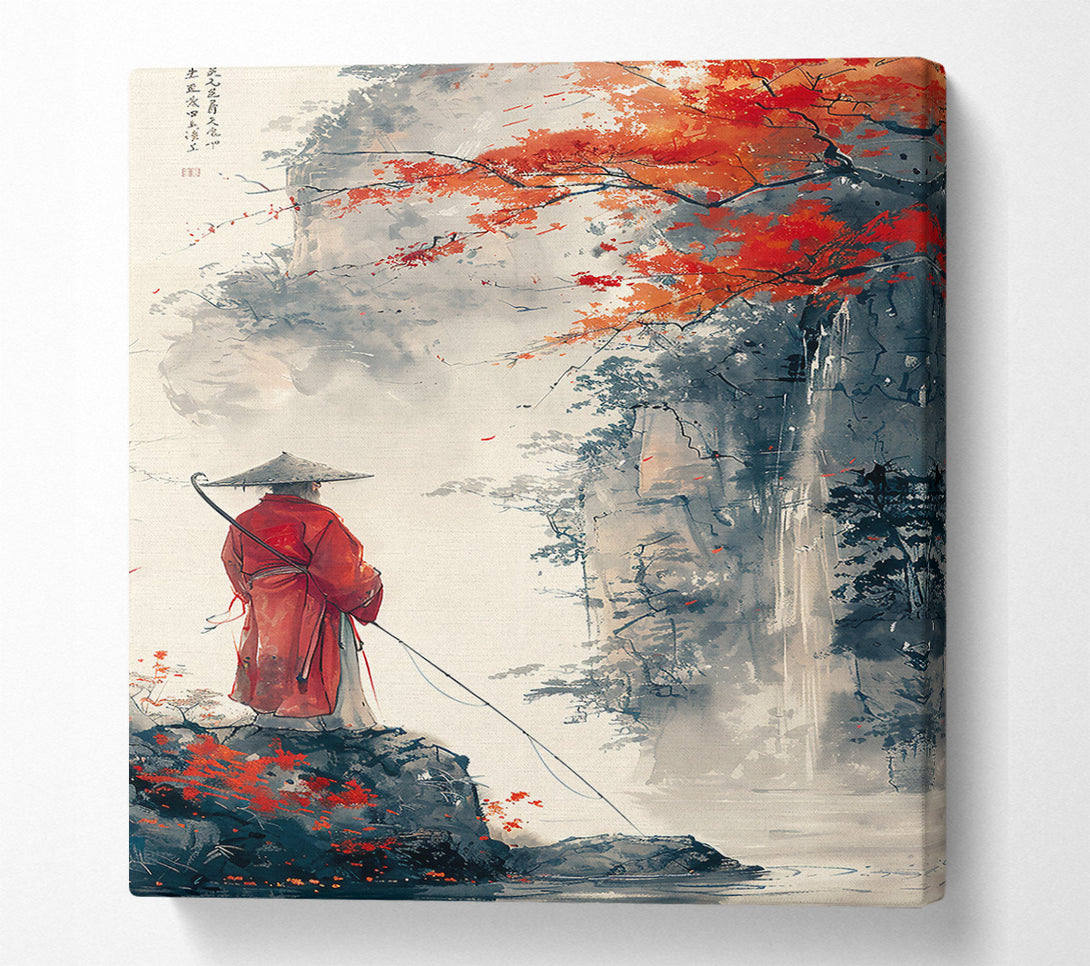  A Canvas Print of Crimson River Dreams Canvas Print