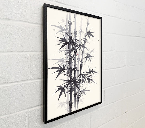 Black Ink Bamboo Grove