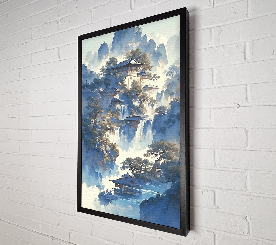  A Canvas Print of Blue Mountain Sanctuary Canvas Art