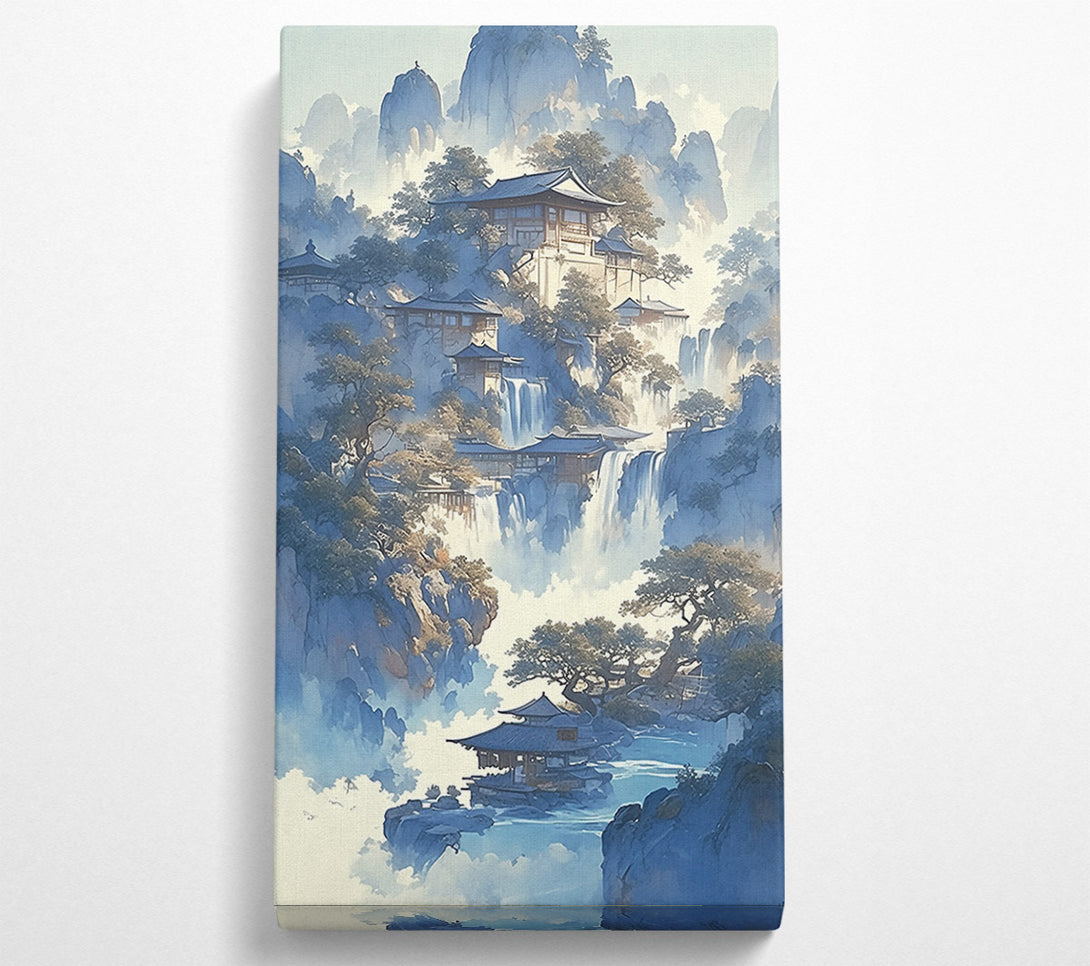  A Canvas Print of Blue Mountain Sanctuary Canvas Art