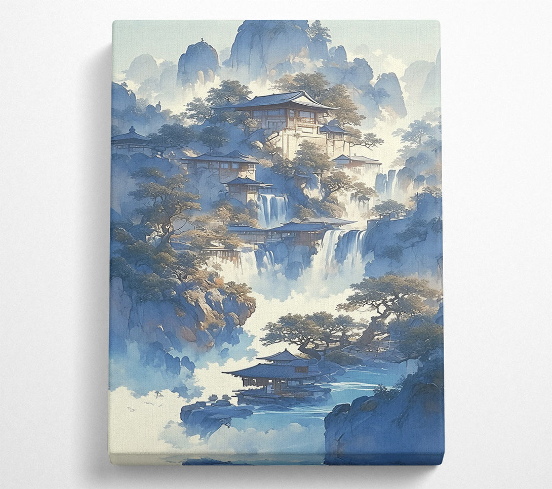  A Canvas Print of Blue Mountain Sanctuary Canvas Art