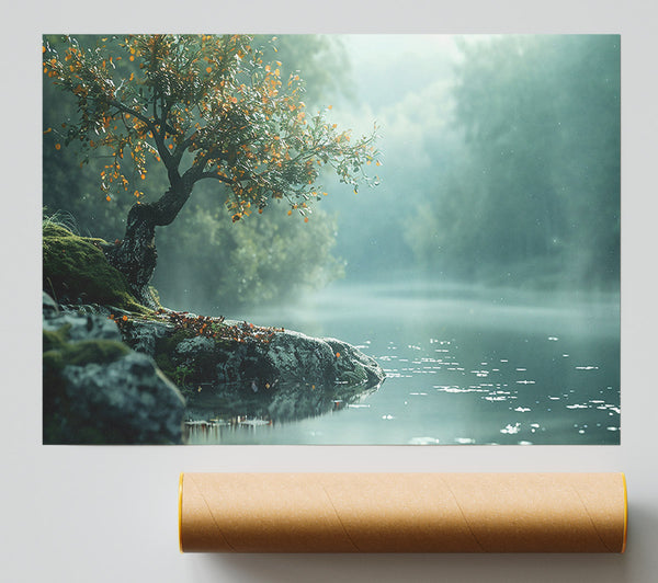 Teal Tranquility Giclee Print