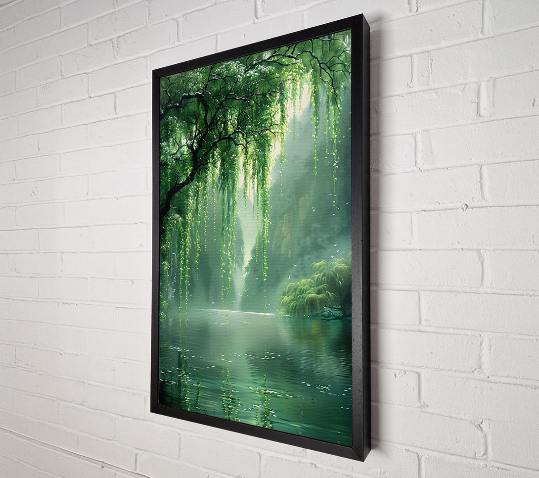  A Canvas Print of Emerald Water Dreams Canvas Art