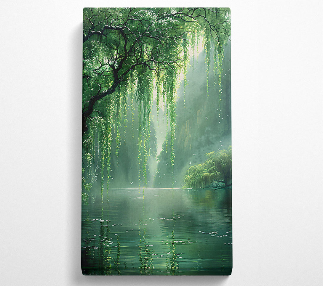  A Canvas Print of Emerald Water Dreams Canvas Art