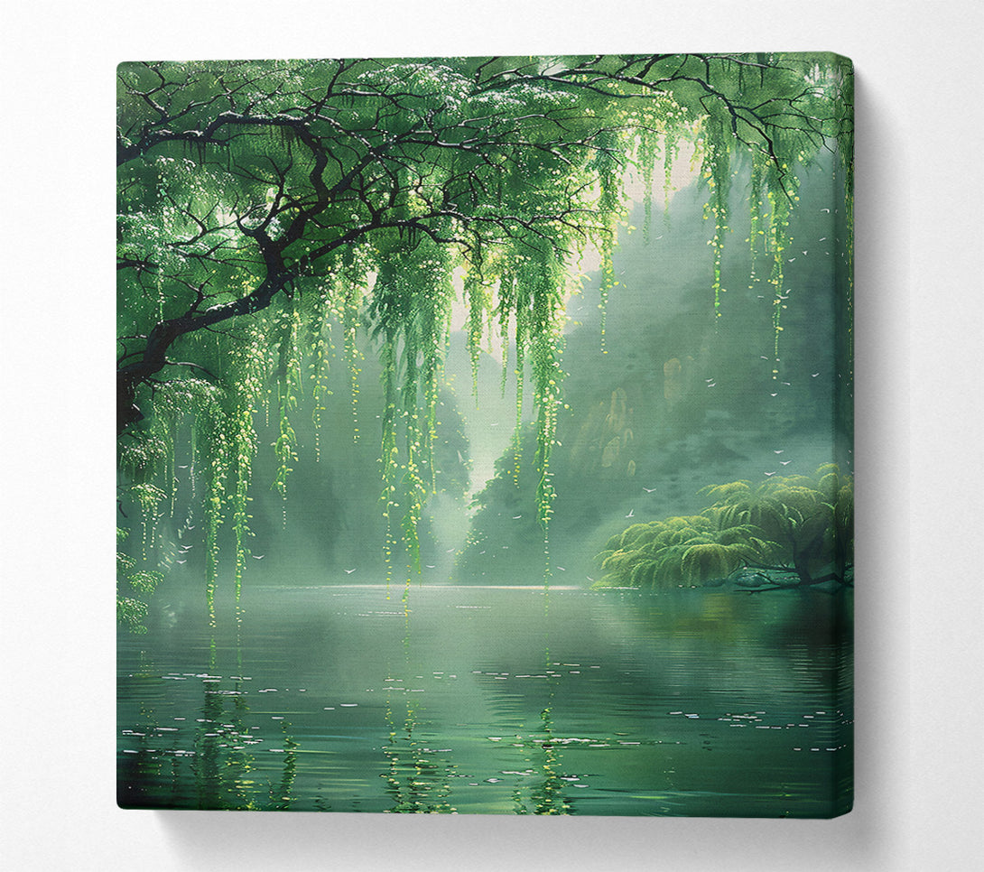  A Canvas Print of Emerald Water Dreams Canvas Art