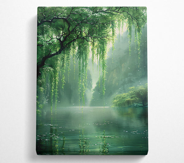  A Canvas Print of Emerald Water Dreams Canvas Art