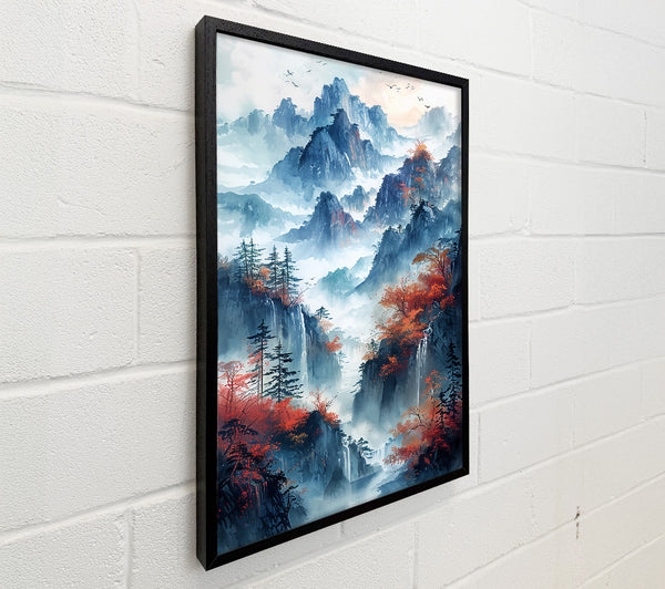 Azure Mountain Dreamscape