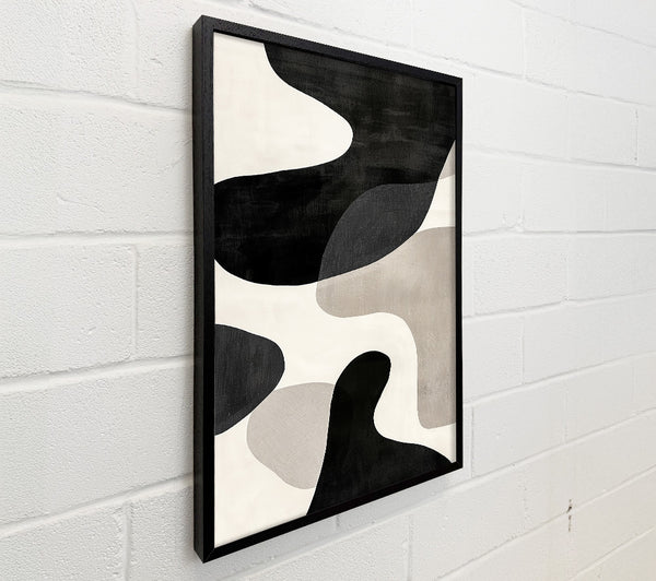 Black Organic Shapes
