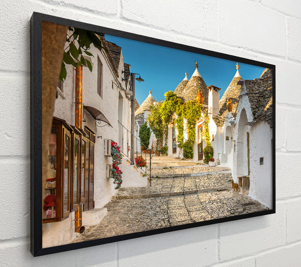 Whitewashed Italian Village