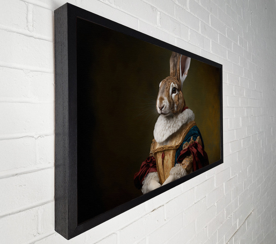  A Canvas Print of The Teal Majesty Canvas Print