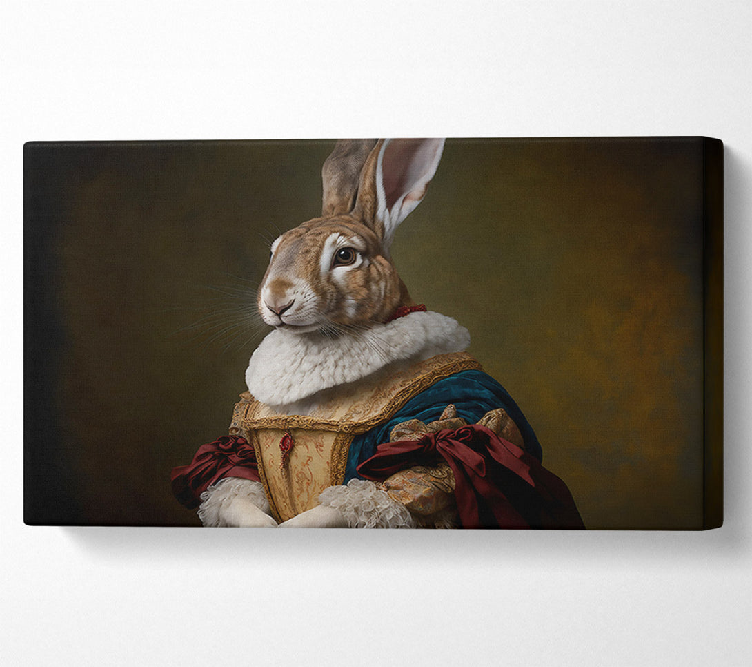  A Canvas Print of The Teal Majesty Canvas Print