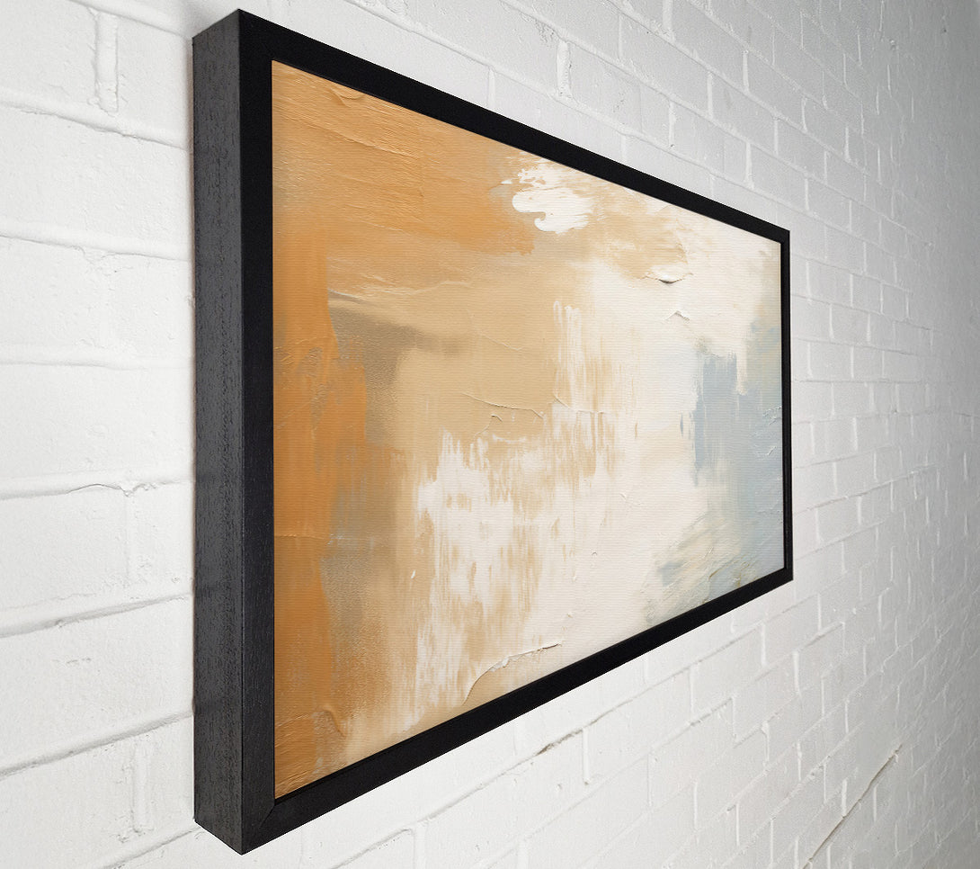  A Canvas Print of Pale Grey Abstract Canvas Wall Art