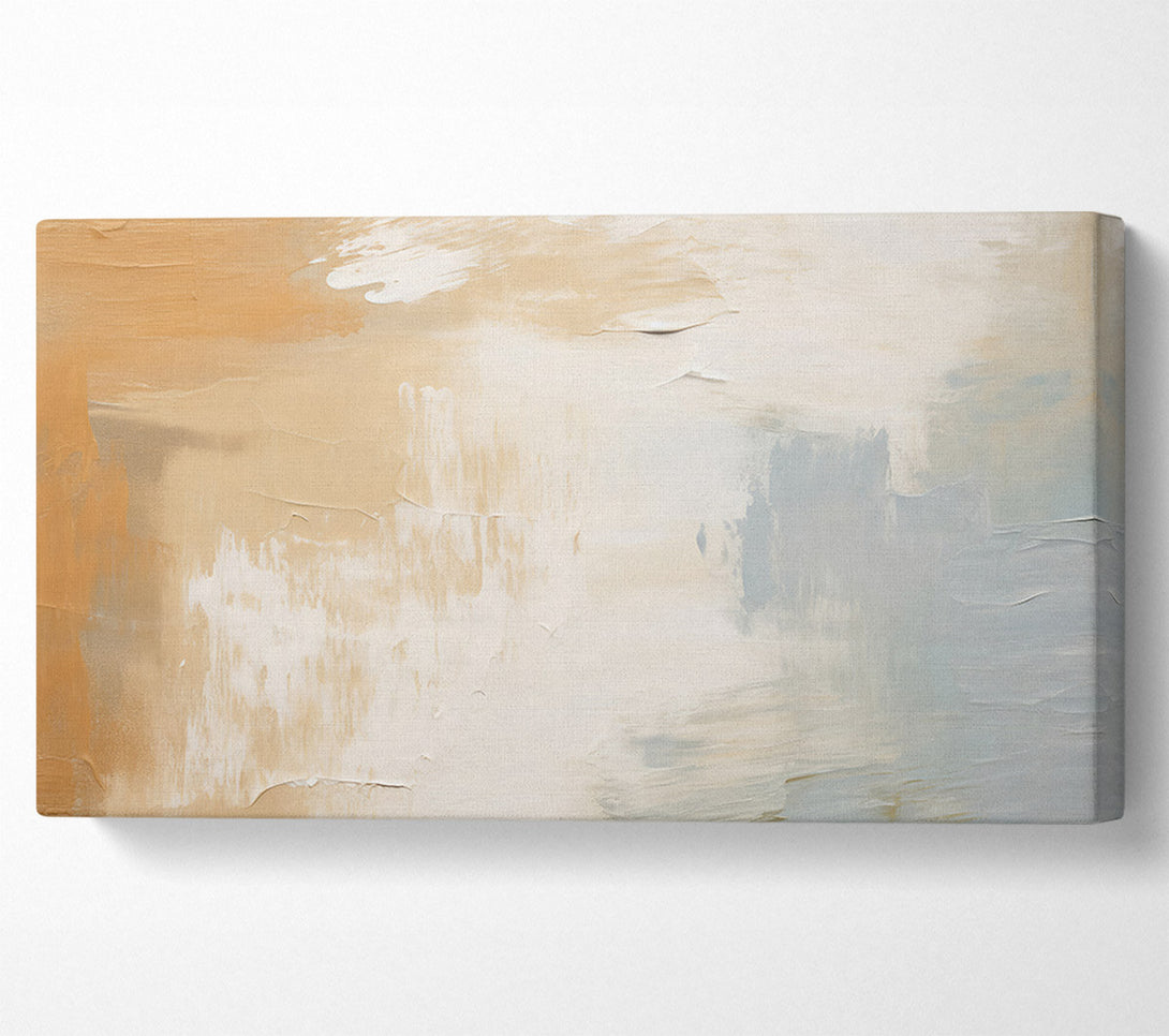  A Canvas Print of Pale Grey Abstract Canvas Wall Art