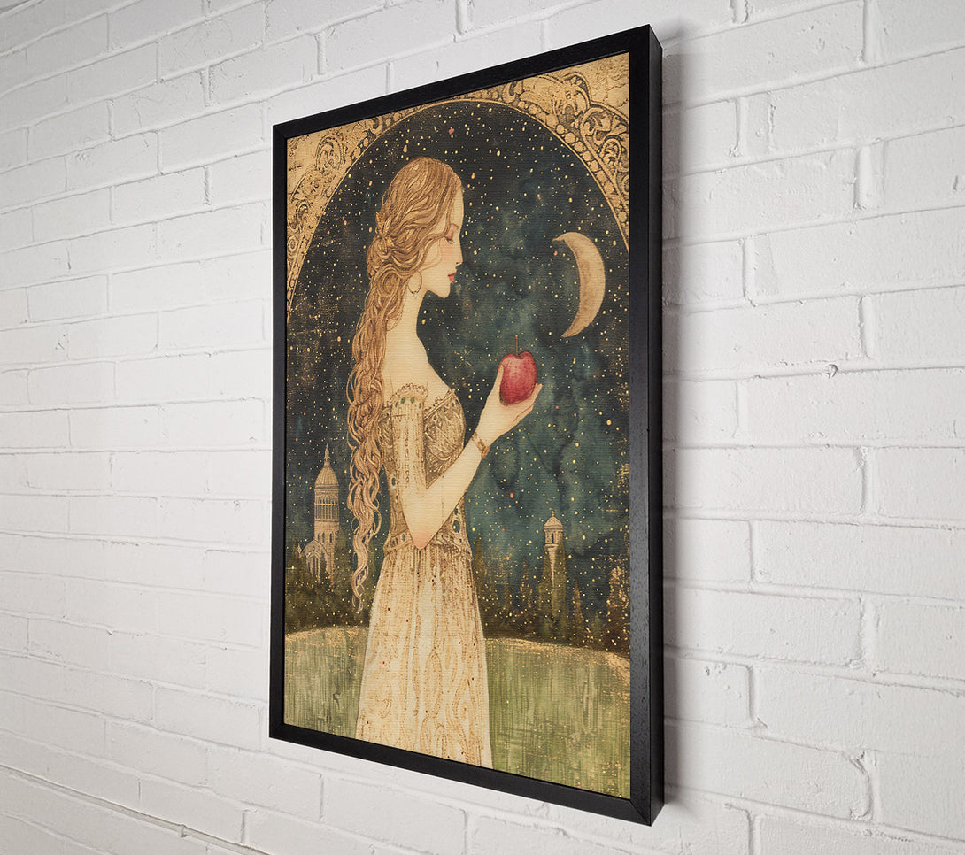  A Canvas Print of Golden Night'S Promise Canvas Print