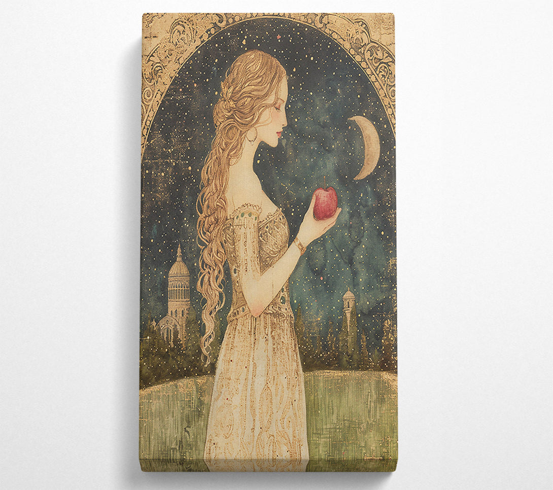  A Canvas Print of Golden Night'S Promise Canvas Print