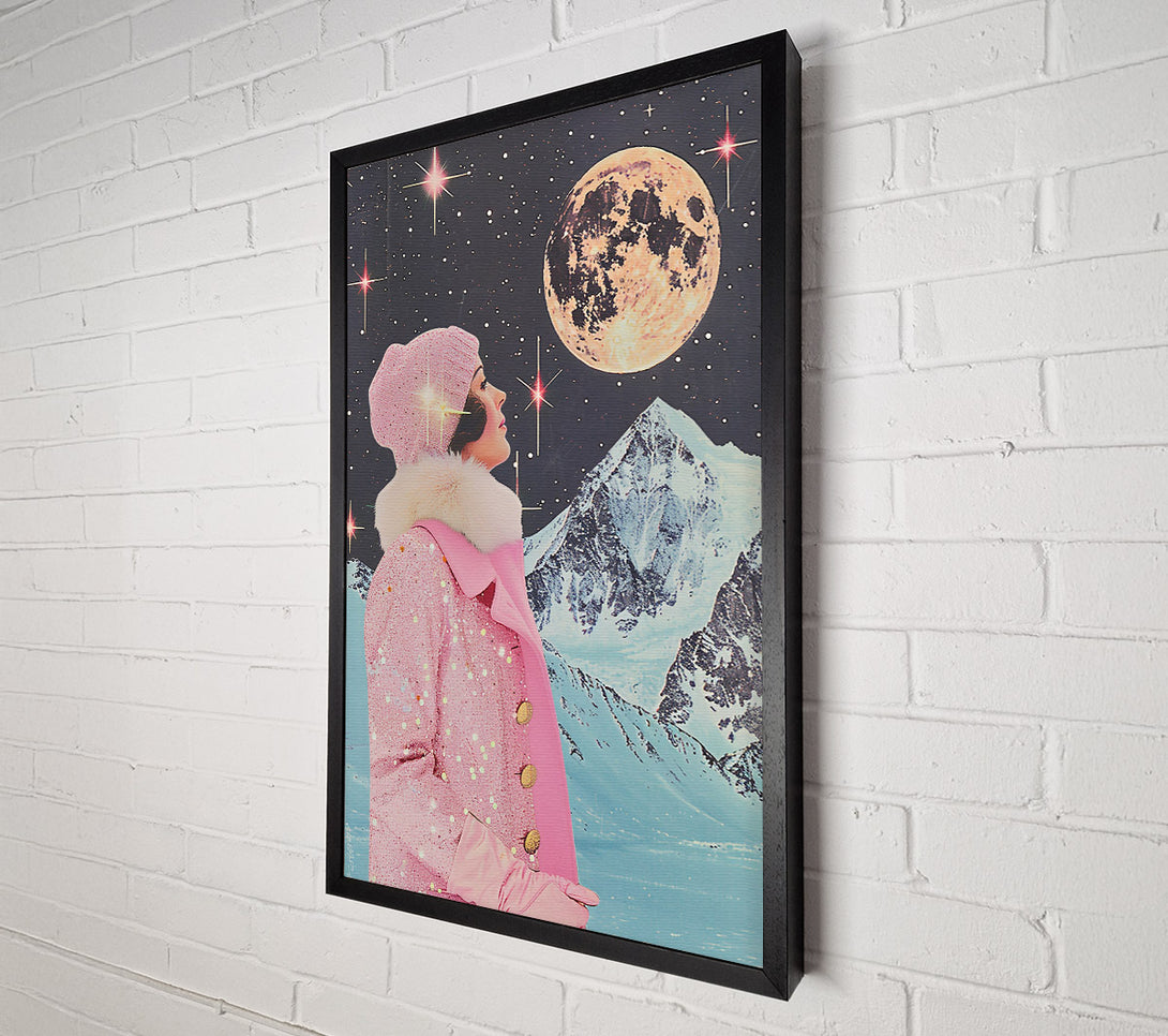  A Canvas Print of Pink Sky Dream Canvas Wall Art