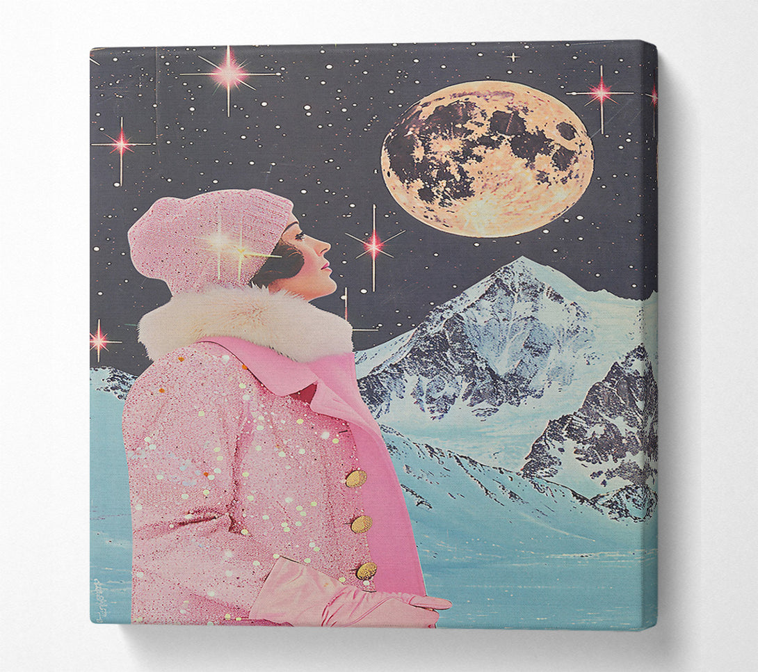  A Canvas Print of Pink Sky Dream Canvas Wall Art