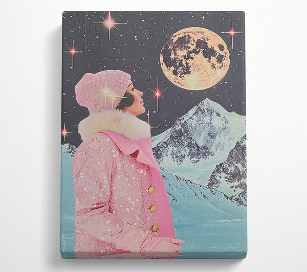  A Canvas Print of Pink Sky Dream Canvas Wall Art