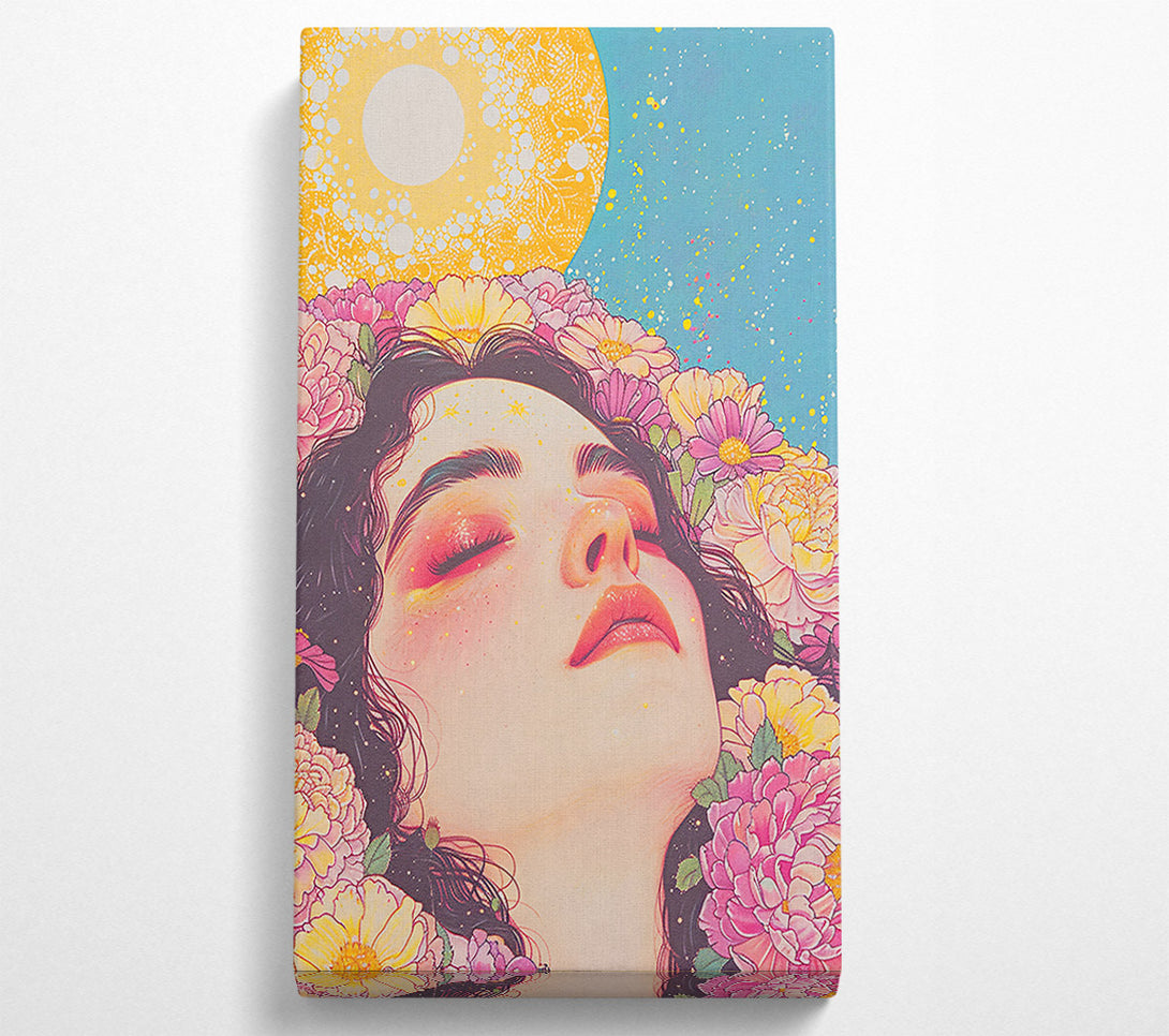  A Canvas Print of Pink Flower Dream Canvas Art