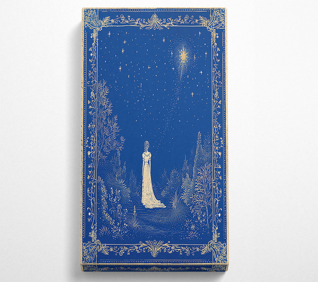  A Canvas Print of Azure Night Dreams Canvas Art