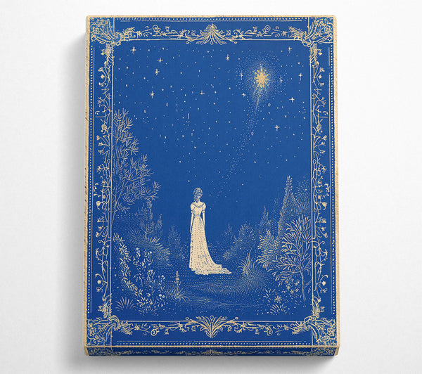 A Canvas Print of Azure Night Dreams Canvas Art