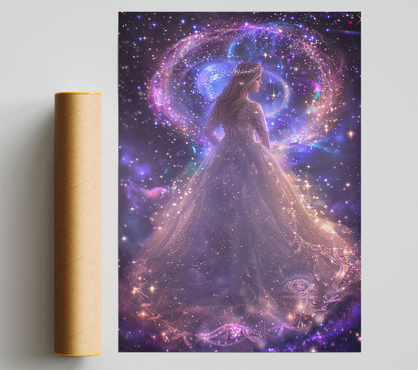 Purple Stardust Dreams Print