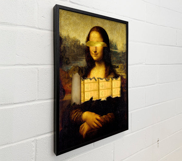 Gold Bar Mona Lisa