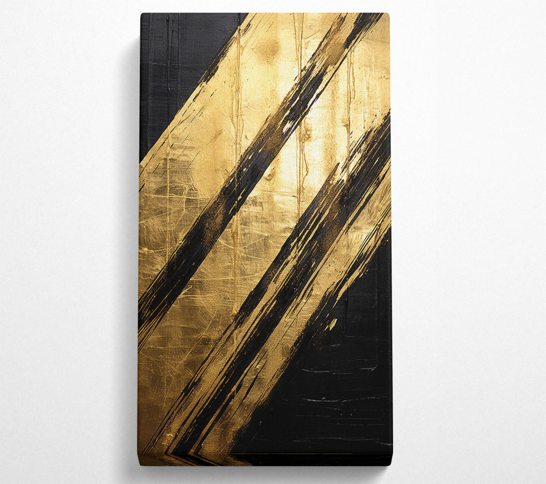  A Canvas Print of Gold Diags Canvas Art