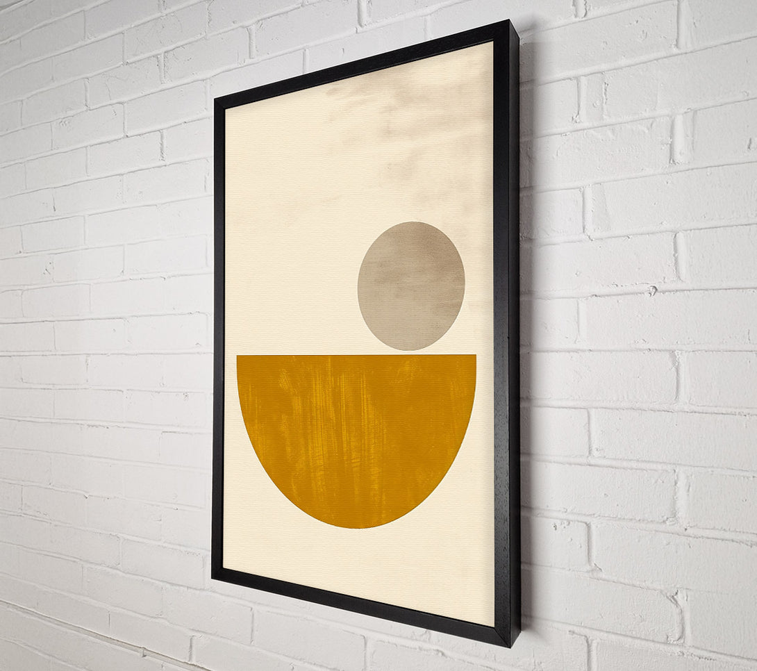  A Canvas Print of Golden Half Circle Dream Canvas Art