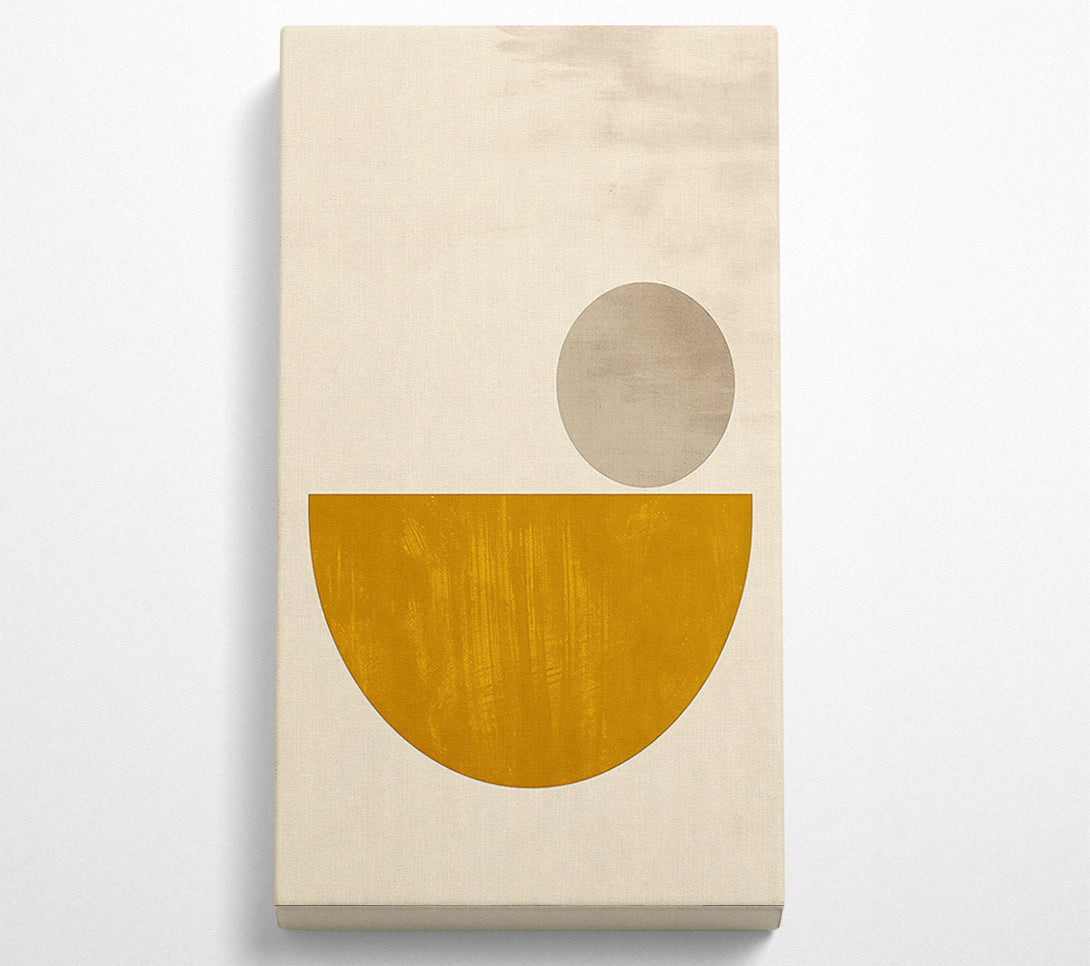  A Canvas Print of Golden Half Circle Dream Canvas Art