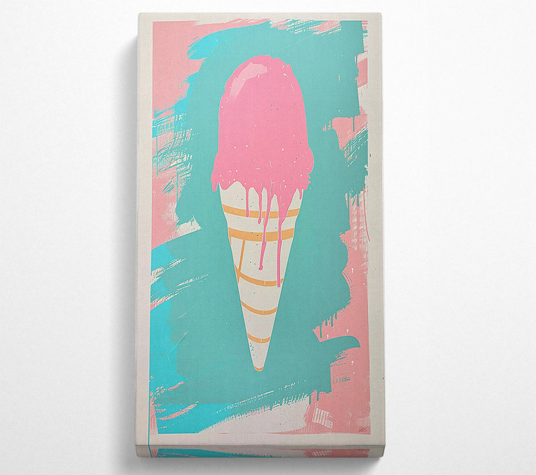  A Canvas Print of Melting Pink Dream Canvas Print