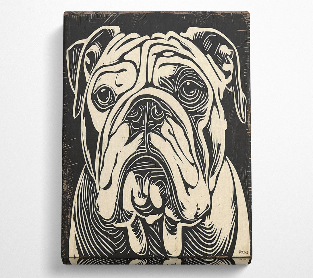  A Canvas Print of Loading... Canvas Print