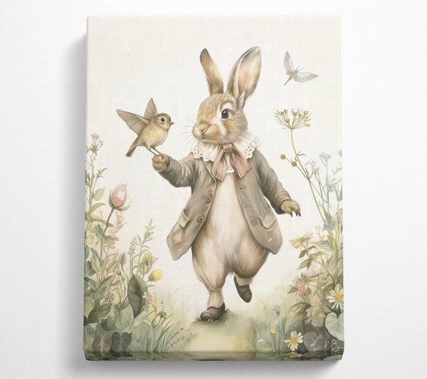  A Canvas Print of The Brown Bunny Walk Canvas Art