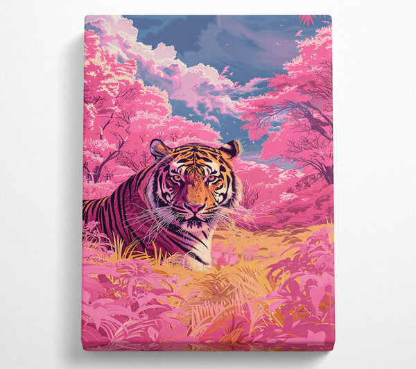  A Canvas Print of Pink Tiger Dream Canvas Print
