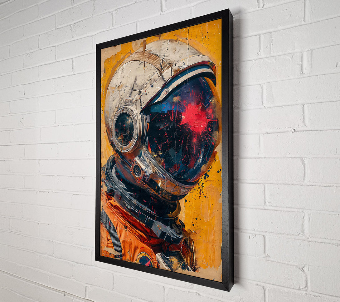  A Canvas Print of Red In The Void Canvas Print