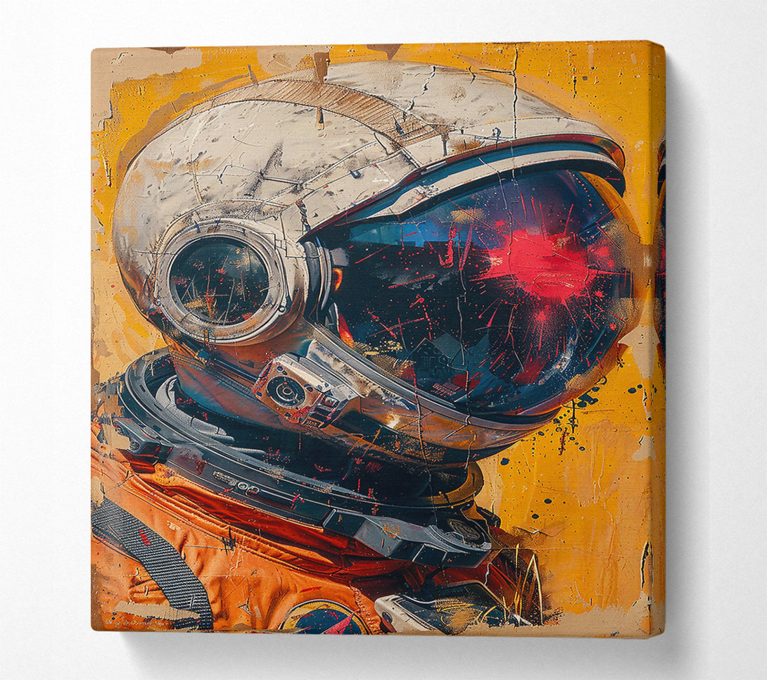  A Canvas Print of Red In The Void Canvas Print