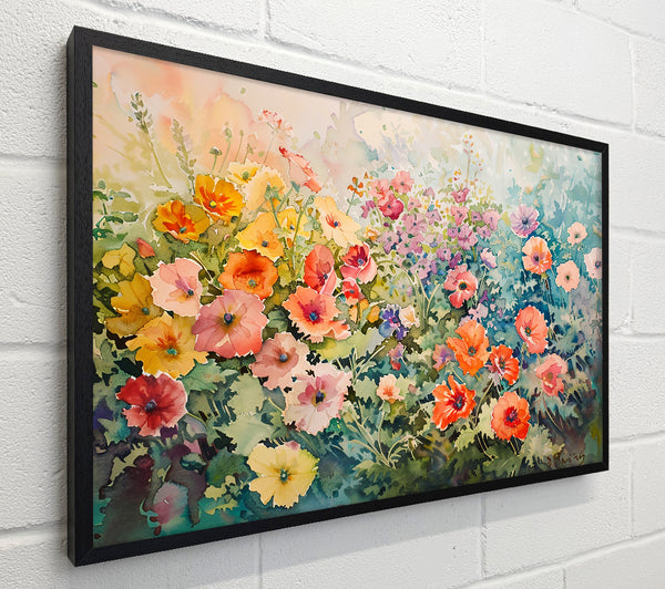 Orange Poppy Garden
