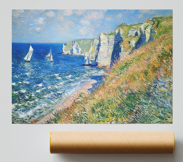 Azure Coast Climbers Print