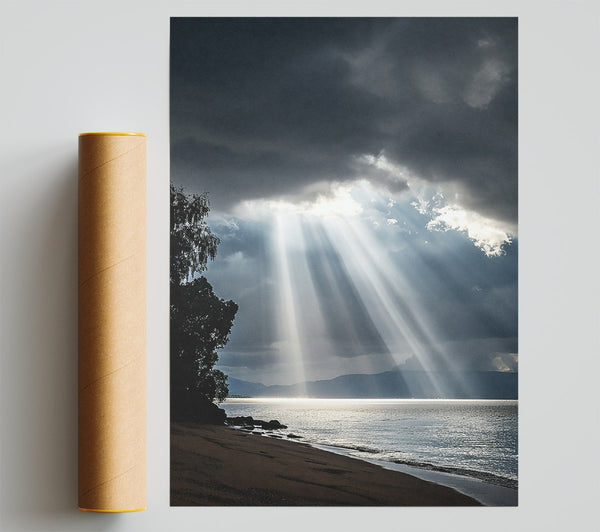Silver Rays Of Hope Giclee Print