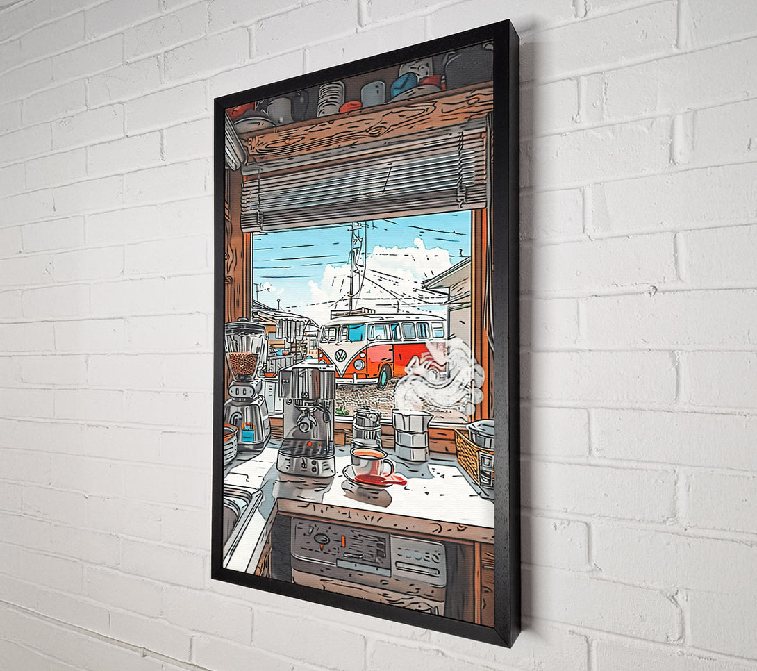  A Canvas Print of Red Coffee Dream Canvas Art