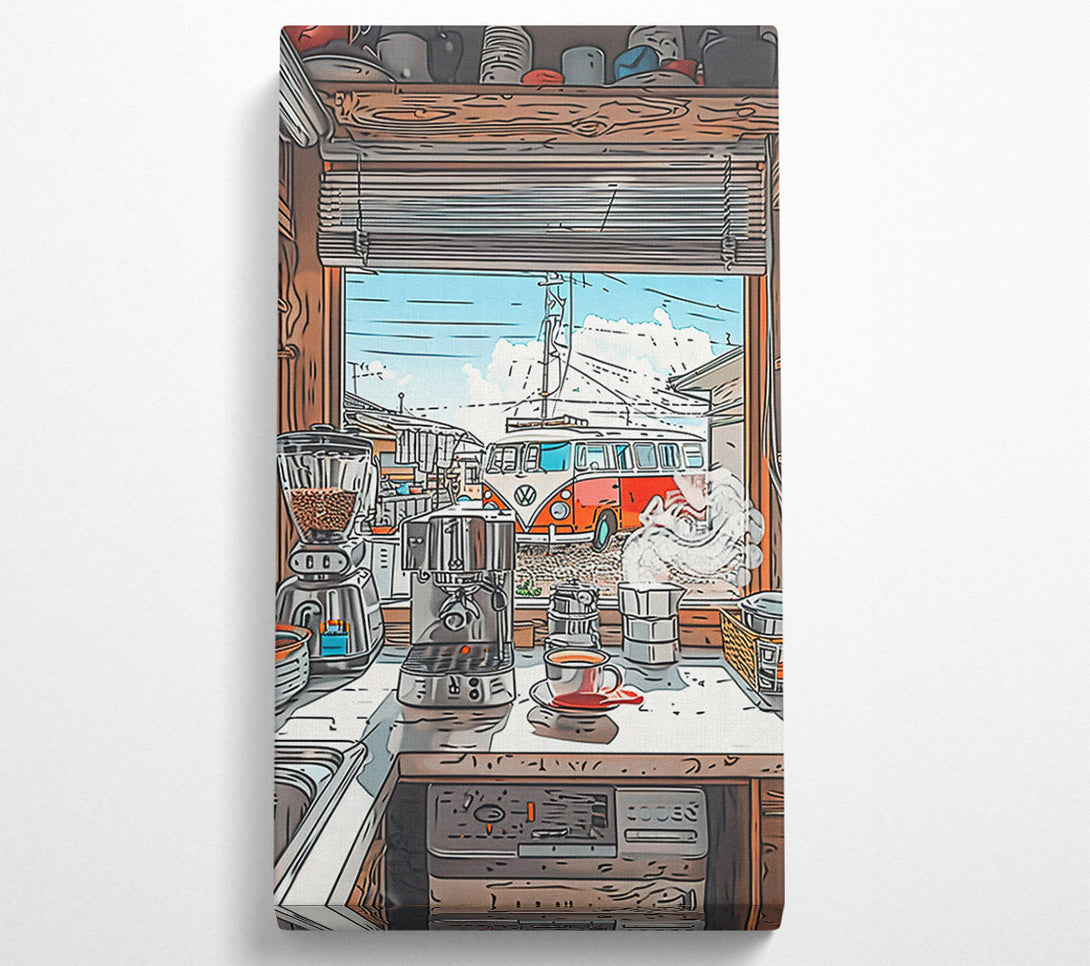  A Canvas Print of Red Coffee Dream Canvas Art