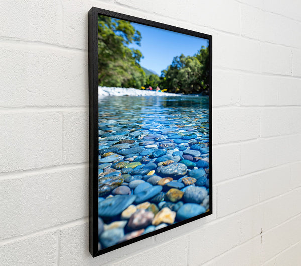 Aqua River Stones
