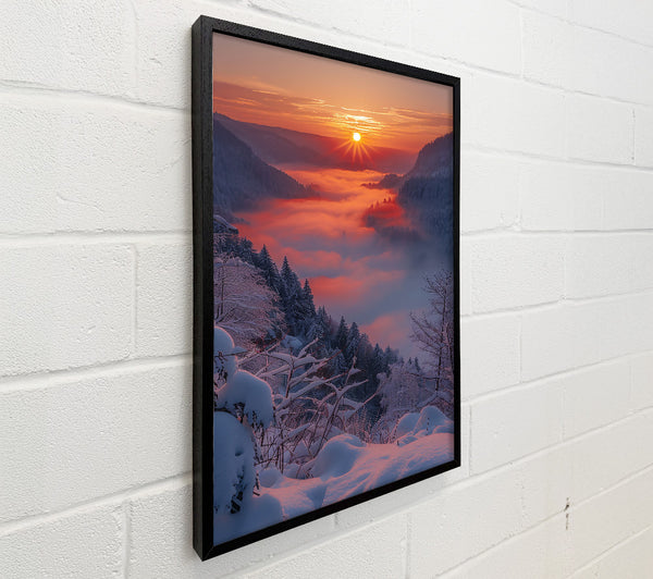 Pink Sunset Valley