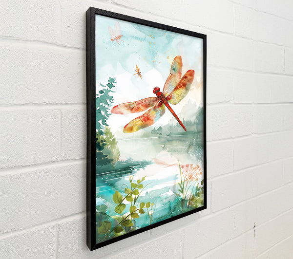 Teal Dragonfly Dreams