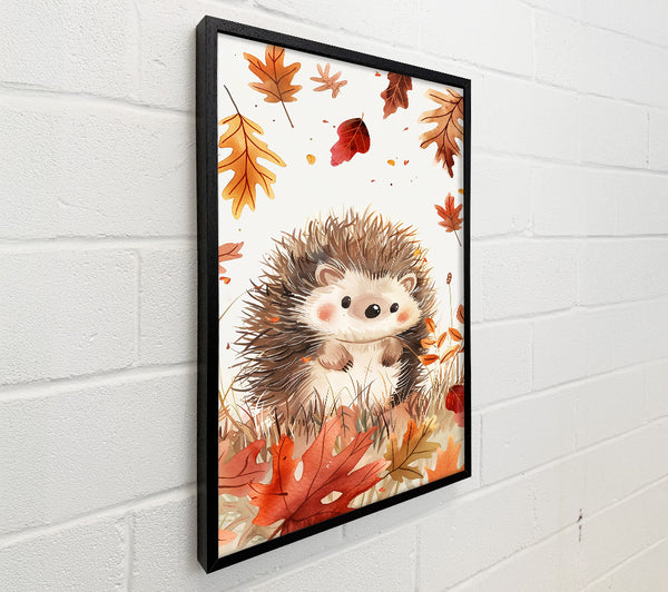 Autumn Red Hedgehog