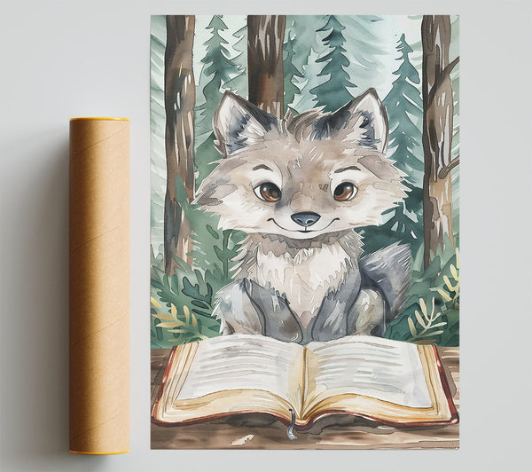 Sage Wolf'S Storytime. Poster
