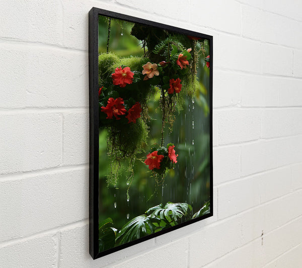 Crimson Rain Shower