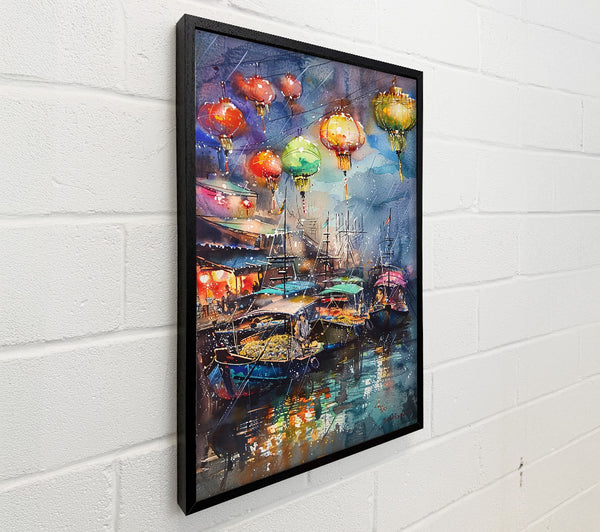 Blue Boats, Golden Lights