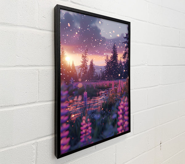 Pink Sunset Stream